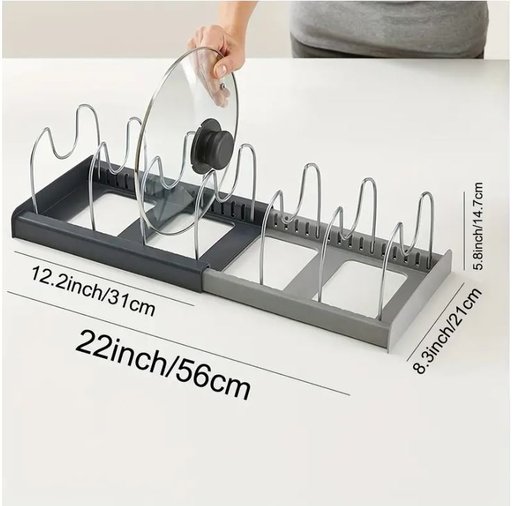 Rack Organizador de Ollas y Sartenes