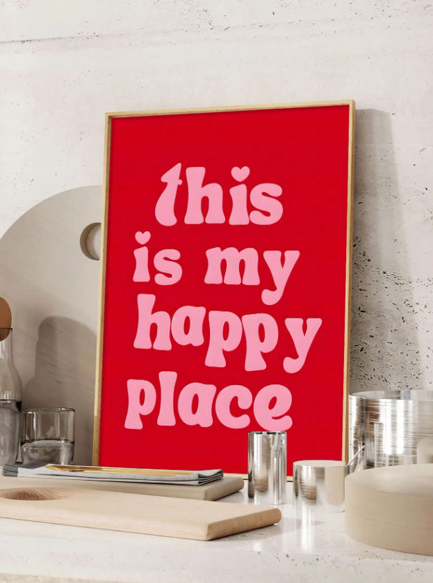Lámina "This Is My Happy Place"
